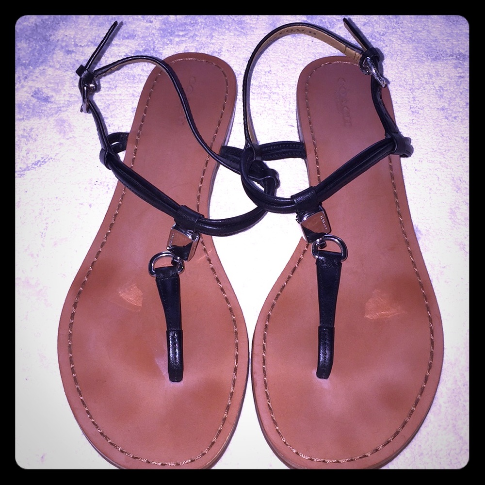 Unworn Coach Sandals